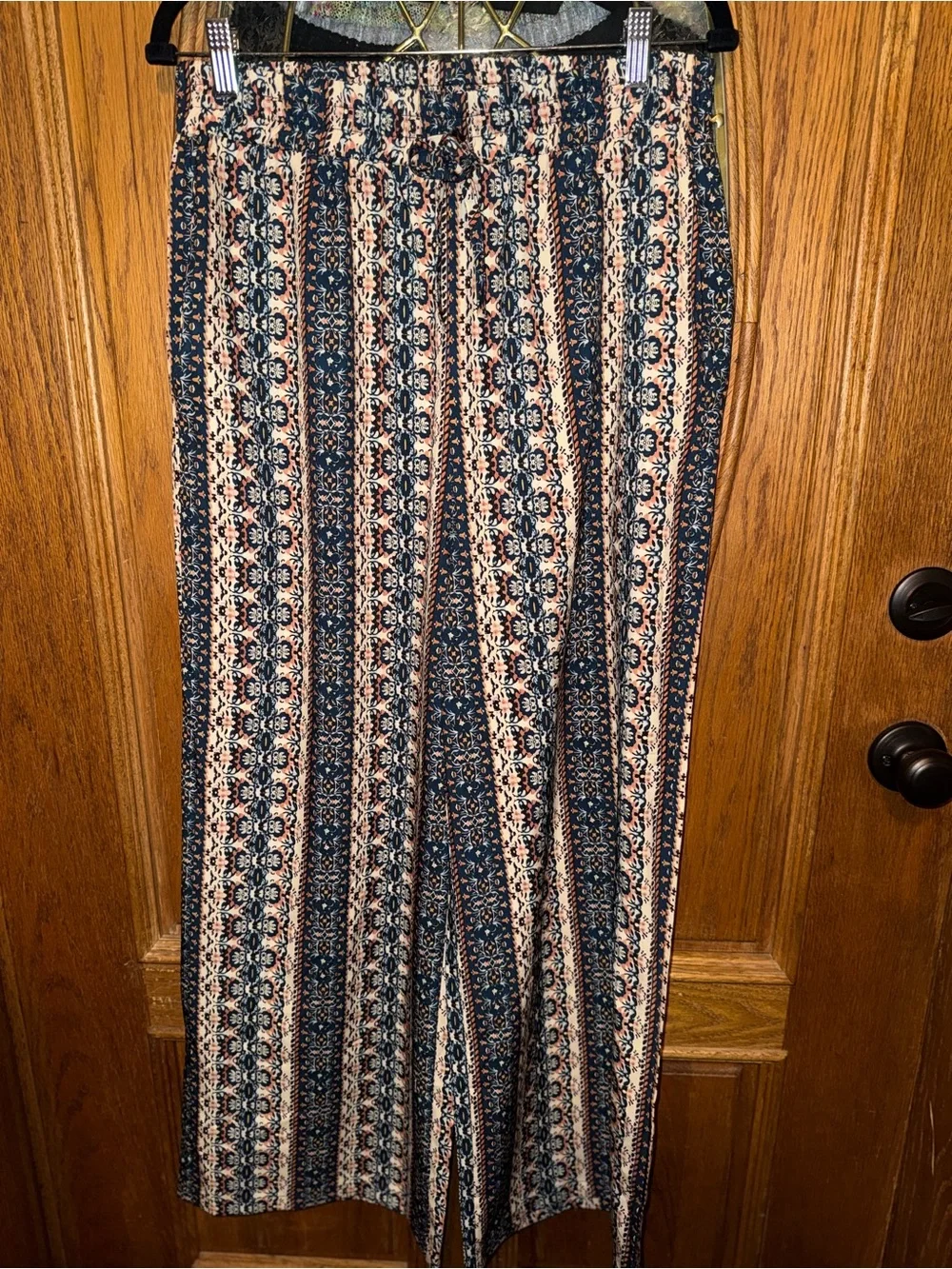 light Weight Colorful Wide Leg Pants